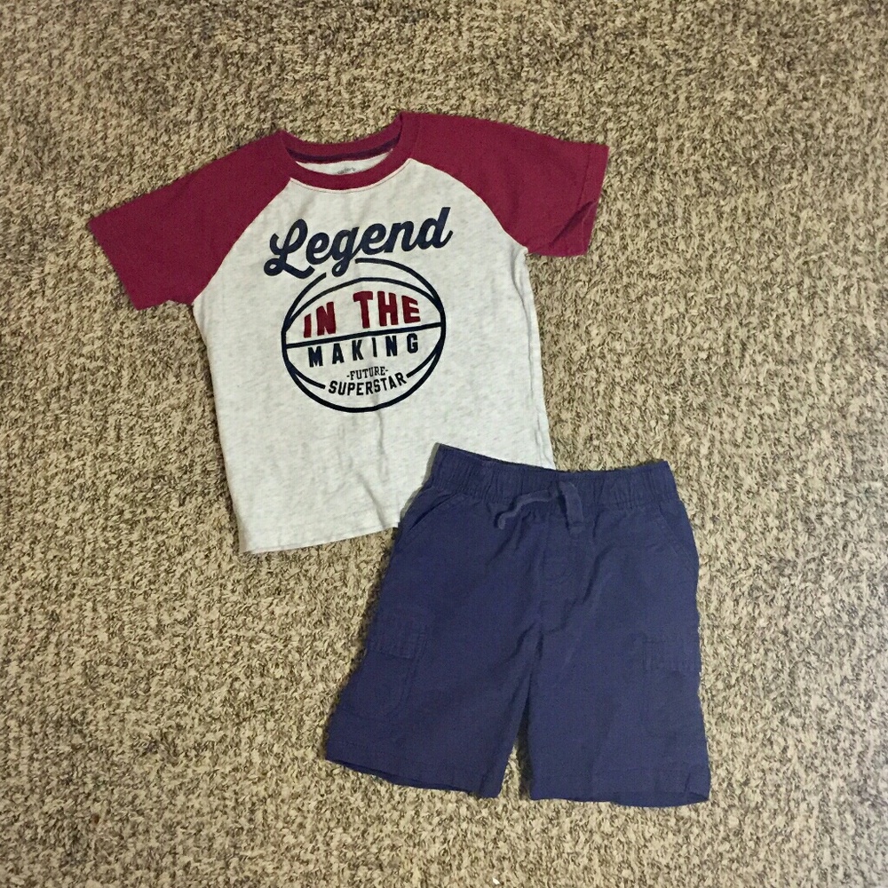 4T Boys 🏀"Legend in the Making" Outfit